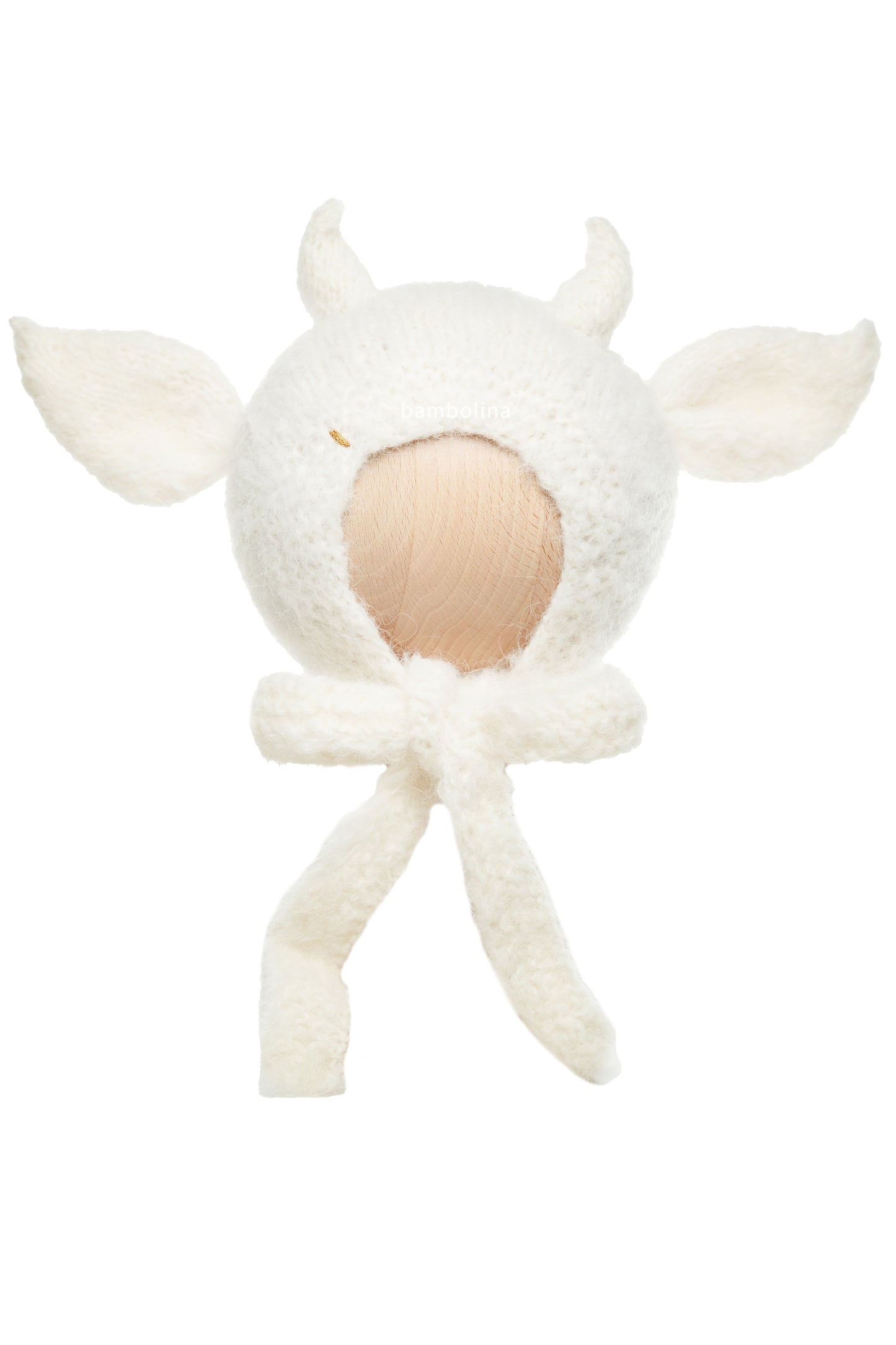 Moo cow bonnet - milk